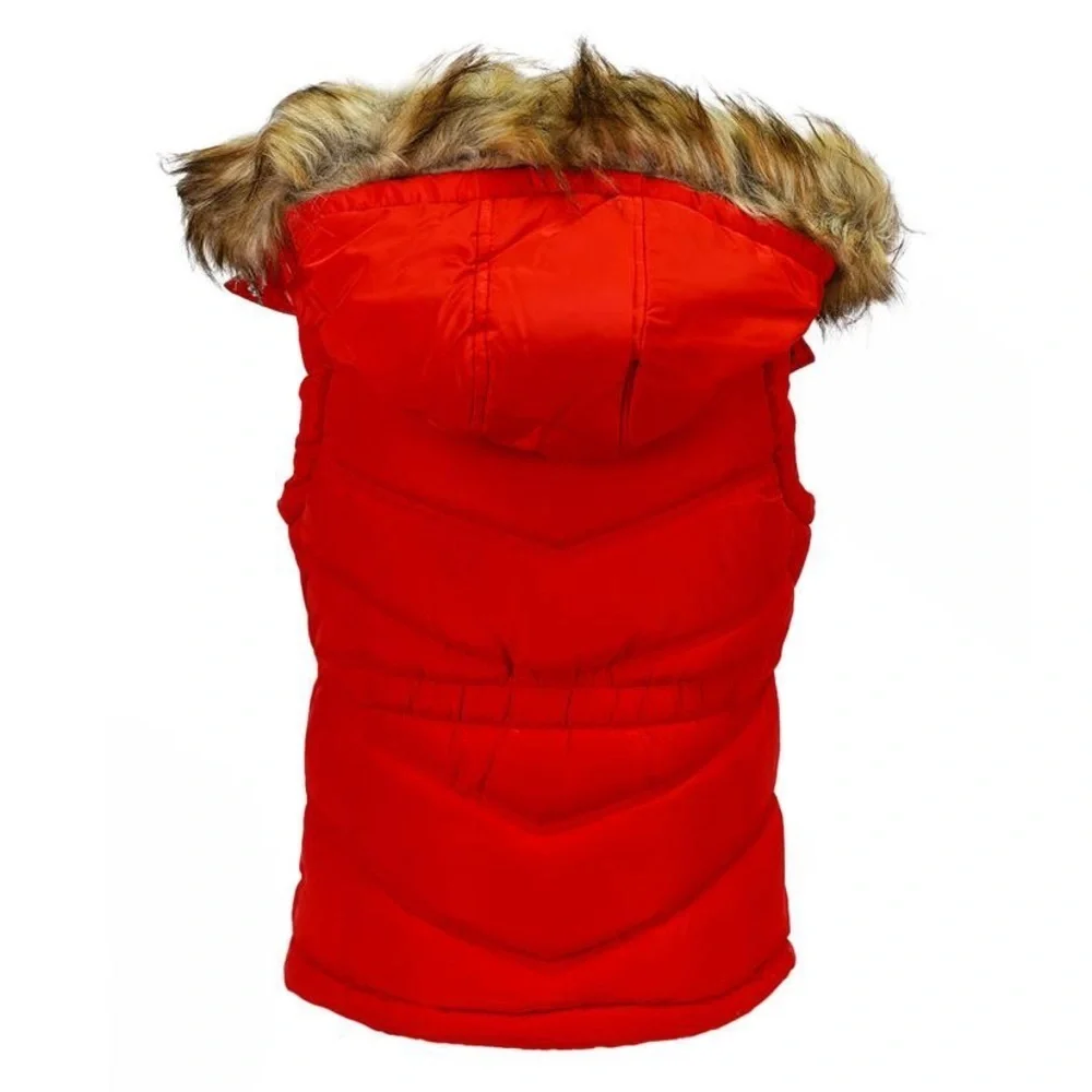 New Canada Weather Gear Girls Fur Heavyweight Vest​